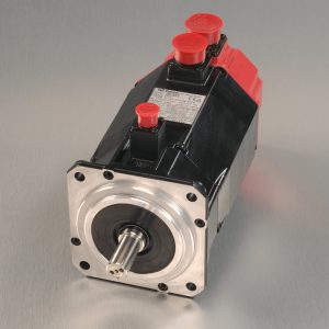 Fanuc new servo motor unit with silver background