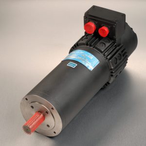 Gettys new M237 servo motor unit with silver background