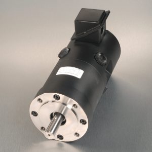 Kollmorgen TT new servo-motor unit with silver background